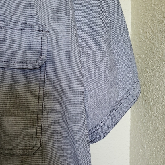 Men's gray XXL Express collared shirt - Picture 3 of 5